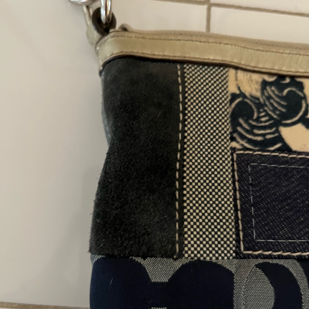 Coach Multicolor Patchwork Shoulder Bag - Picture 6 of 16